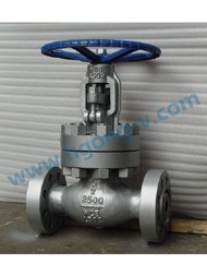 API/ANSI WCB power station high pressure flange globe valve
